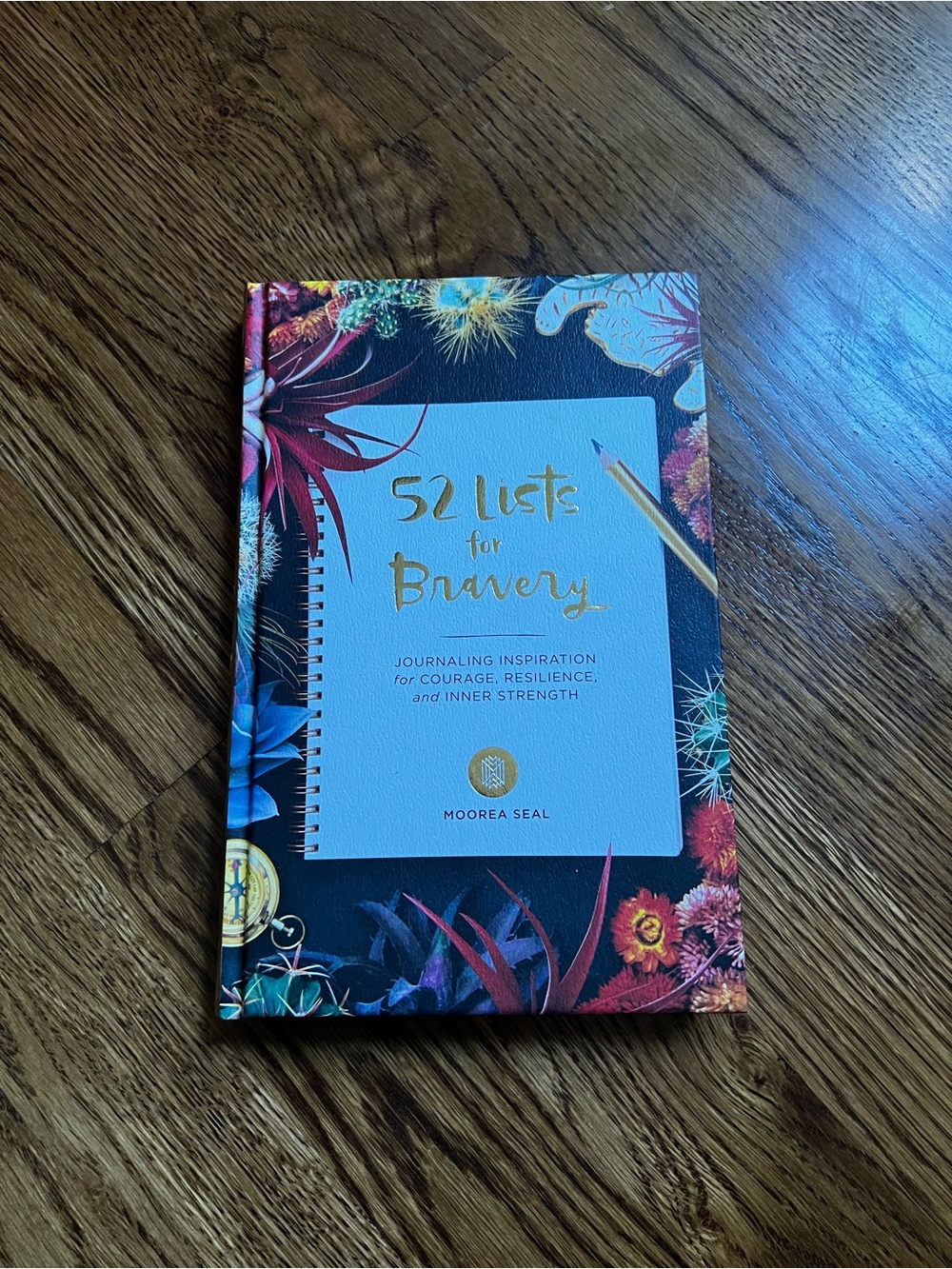 52 Lists for Bravery Hardcover Journal
